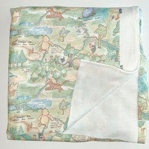 Winnie The Pooh and Friends Fleece Fabric 1+ Yards